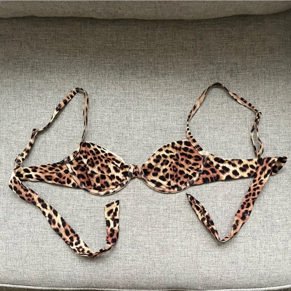 Monday Swimwear Marbled Jaguar Capri Bikini Top